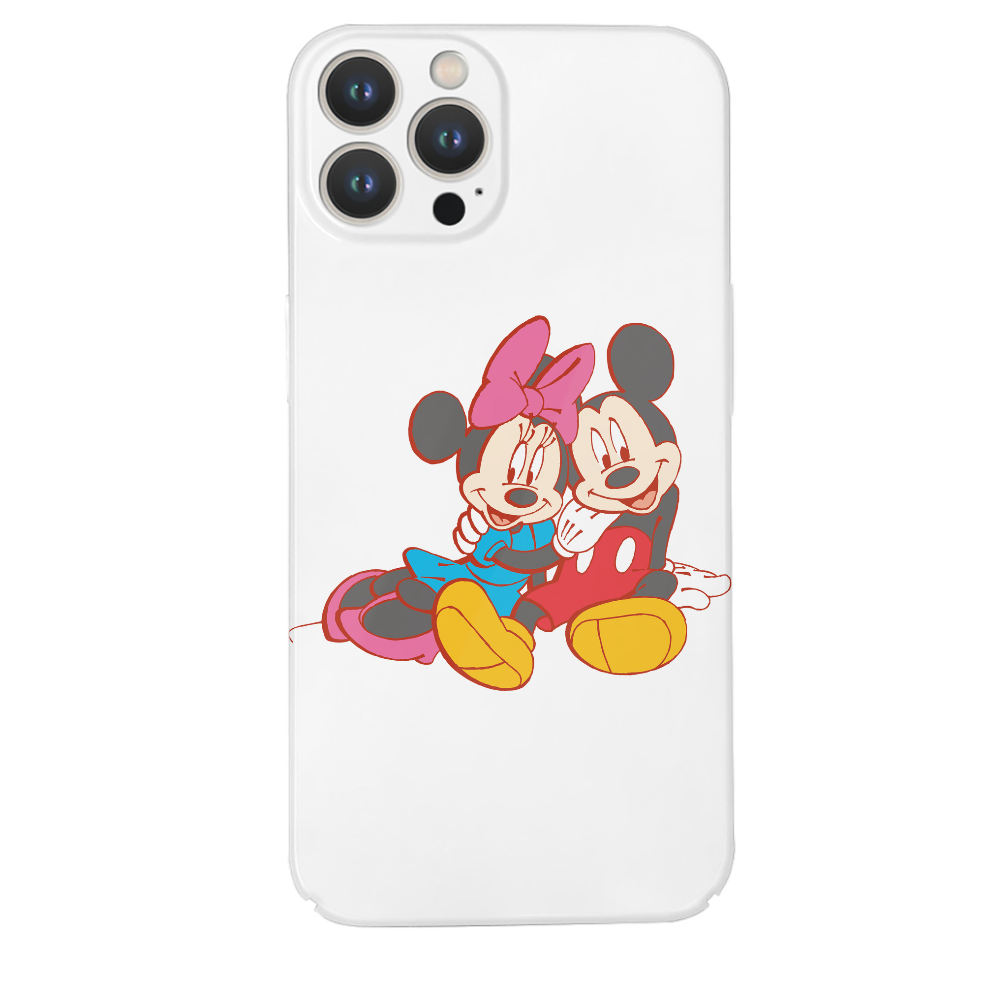 （画像用） ミッキーマウス Mickey Mouse 【iPhone 14シリーズ対応】ハードケース